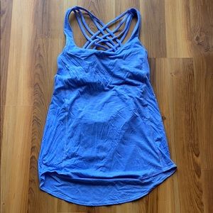 Lululemon drape back tank with bra built in 8